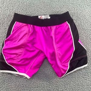 Cramer Women's crossover sliding shorts with foam pink softball cycling Size M